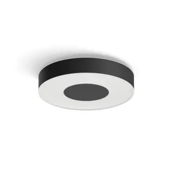 Philips Hue plafondlamp Infuse zwart - wit en gekleurd licht 34W - Ø 38 cm