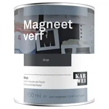 KARWEI magneetverf grijs 750 ml