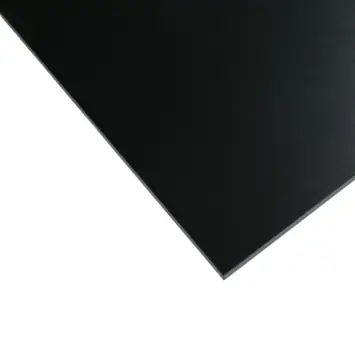 Meubelpaneel zwart 250 x 50 cm 18 mm