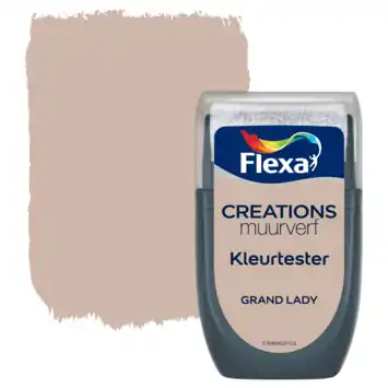 Flexa Creations muurverf kleurtester mat grand lady 30 ml