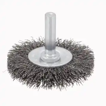Irwin staaldraadband Ø50 mm voor (accu)boormachine. Voor schuren steen.