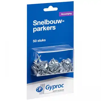 Gyproc snelbouwparkers voor metal stud 50 stuks