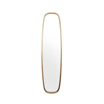 Spiegel met houten frame 40x160x4,8cm