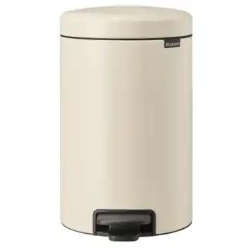 Brabantia NewIcon Prullenbak - 12 l - Soft Beige