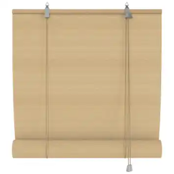 KARWEI bamboe roll-up lichtdoorlatend naturel (kleurnr. 1032) 75x130 cm (bxh)