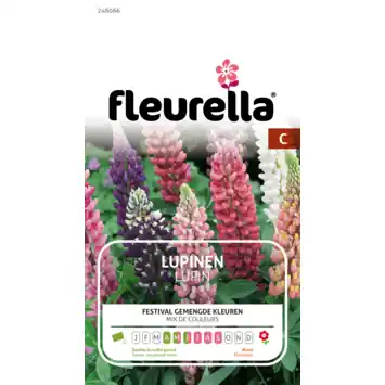 Fleurella zaden lupine festival gemengd