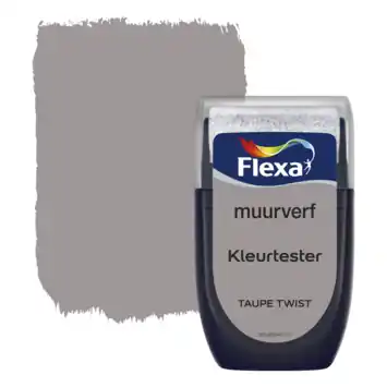 Flexa Creations muurverf kleurtester Taupe Twist 30ml