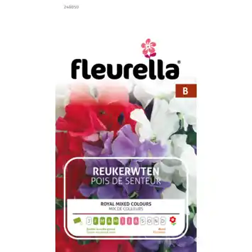 Fleurella zaden reukerwtjes bloemenmix