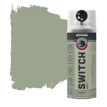 Rust-Oleum Switch spuitlak mat vintage groen 400 ml