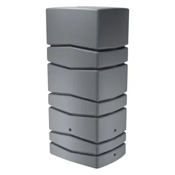 Posperplast regenton Aqua Tower 650L grijs kunststof 58 x 78 x 165 cm