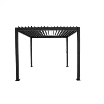Pergola Deluxe Antraciet 3x3m
