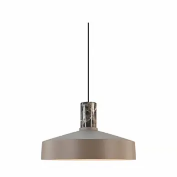 Nordlux hanglamp Elvas marmer licht bruin 60W - E27