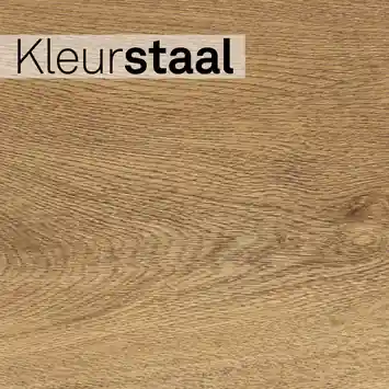 Kleurstaal Lundia click PVC Natuur Tone donkerbruin houtlook