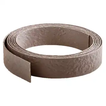 Ecolat borderrand opgerold bruin 10 m x 14 cm x 0,7 cm