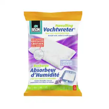 Bison vochtvreter lavendel navulzak 450 g
