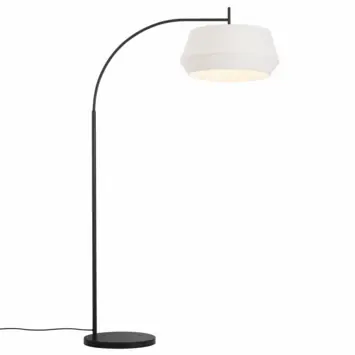 Nordlux vloerlamp Dicte wit 60W - E27