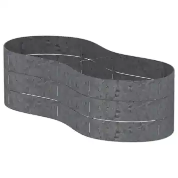 Flex Garden grijs 130 cm 3 x 14 cm