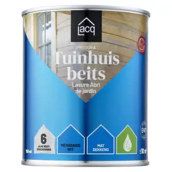 Lacq Tuinhuis beits mat 750 ml