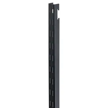Duraline rail 175 cm zwart t.b.v. Duraline opbergsysteem hangend
