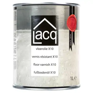 Lacq vloerolie X10 1 liter