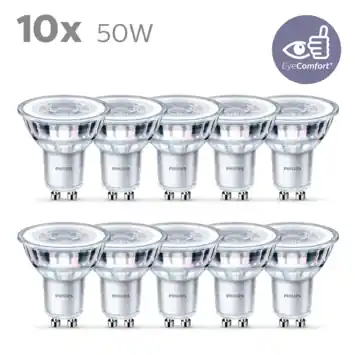 Philips led GU10 spot 5W 10pack