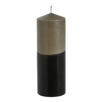 Dip-dye kaars stearine - h20xd7cm
