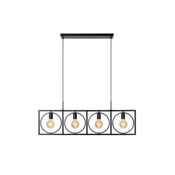 Lucide hanglamp Suus zwart 107,8x23,5 cm (lxb)