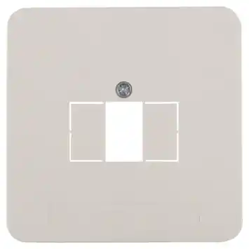 Peha Standard Afdekplaat USB wit
