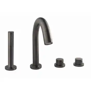 Marho Valdra afbouwdeel badrandkraan 4-gats gunmetal