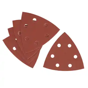 Irwin schuurvel driekhoek 95 x 95 mm zelfhechtend K320, 5 stuks