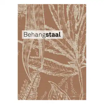 Behangstaal Vliesbehang Chaya terra (dessin 125093)