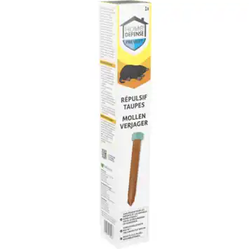 HOME DEFENSE® mollenverjager en woelmuizenverjager 800m²