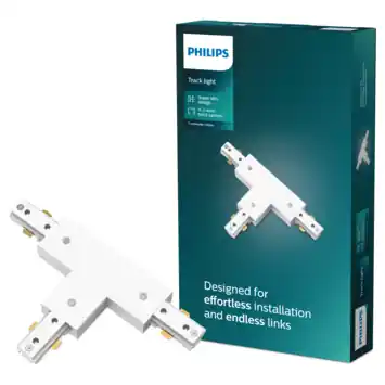 Philips EasyLink T-vormige connector railverlichting wit