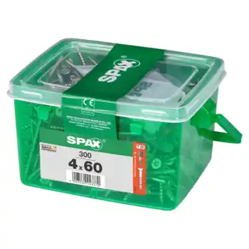 Spax universele schroef 4 x 60 mm wirox 300 stuks