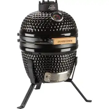 Jamestown Marwin kamado bbq houtskool keramiek zwart ø 27 cm