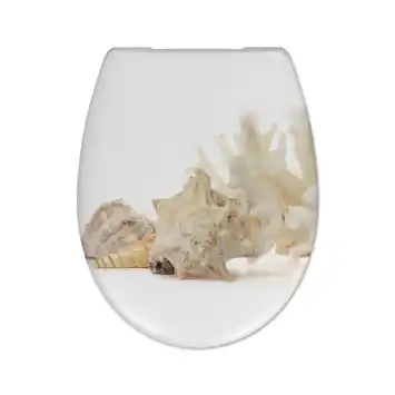 Cedo Shell WC-bril duroplast wit ovalen