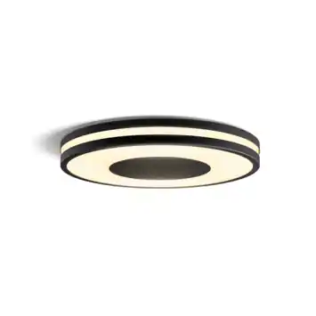 Philips Hue plafondlamp Being zwart  - wam tot koelwit licht 22.5W - met 1 dimmer switch