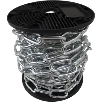 Ketting rond 50 mm verzinkt per 1 meter