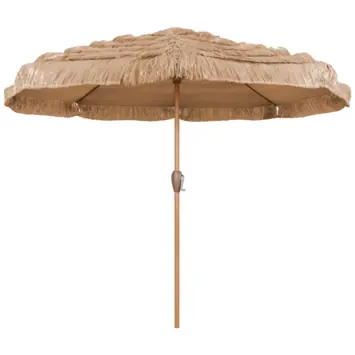 Parasol Malaga bruin Ø 266 cm