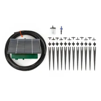 Irrigatia SOL-C24L irrigatie systeem voor regenton op zonne-energie met 12 irrigatie-eenheden
