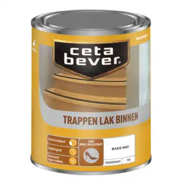 Cetabever trappenlak transparant mat 750 ml