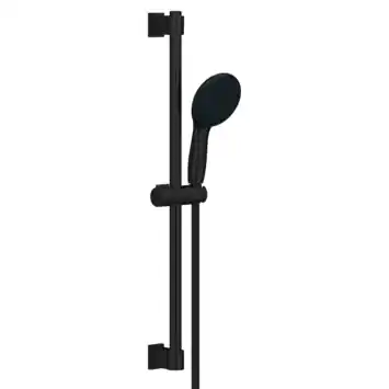 GROHE Vitalio Start 110 glijstangset douche mat zwart 60 cm