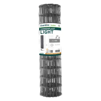 Gardenplast light tuingaas 100 cm x 25 m antraciet