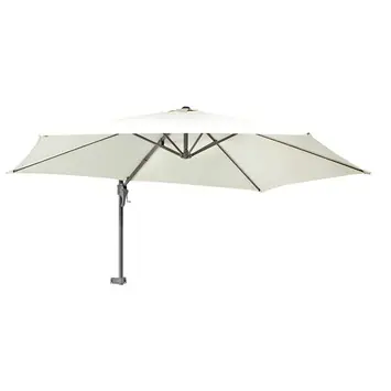 Muurparasol Sarezzo ecru Ø 300 cm