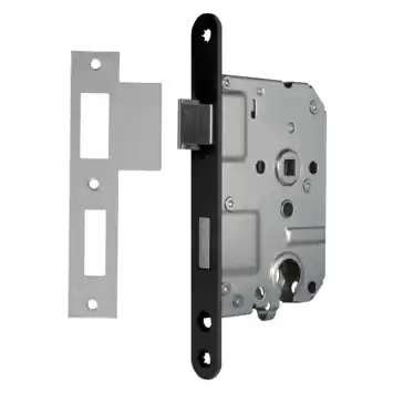 AXA cilinderslot 7145 dag- en nachtslot pc55 zwart