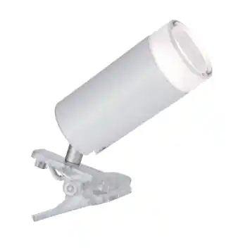 Lutec Connect klemspot Klipa wit LED, wit en gekleurd licht