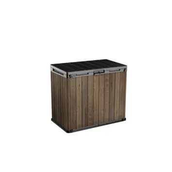 Keter Store It Out Darwin Walnut opbergbox tuin 1100 liter