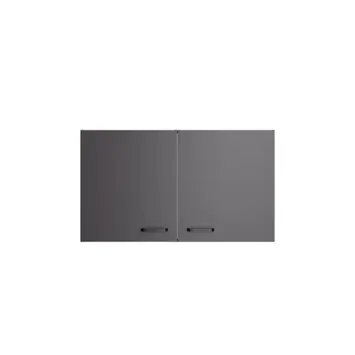 Optifit wandkast Kiel420 inclusief 2 deuren en 1 plank antraciet 57,6 x 100 x 34,6 cm
