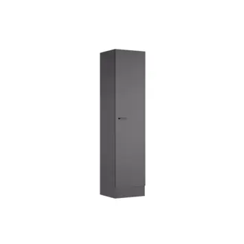 Optifit hoge voorraadkast Bonn214 inclusief 1 deur en 3 planken antraciet 160 x 50 x 47,1 cm
