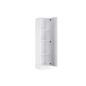 Optifit hoge voorraadkast Bonn214 inclusief 1 deur en 3 planken wit 160 x 50 x 47,1 cm